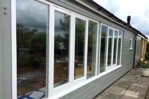 Exterior Window Frames and wall